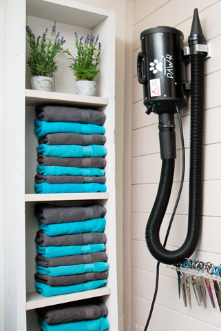 De douche gedeelte